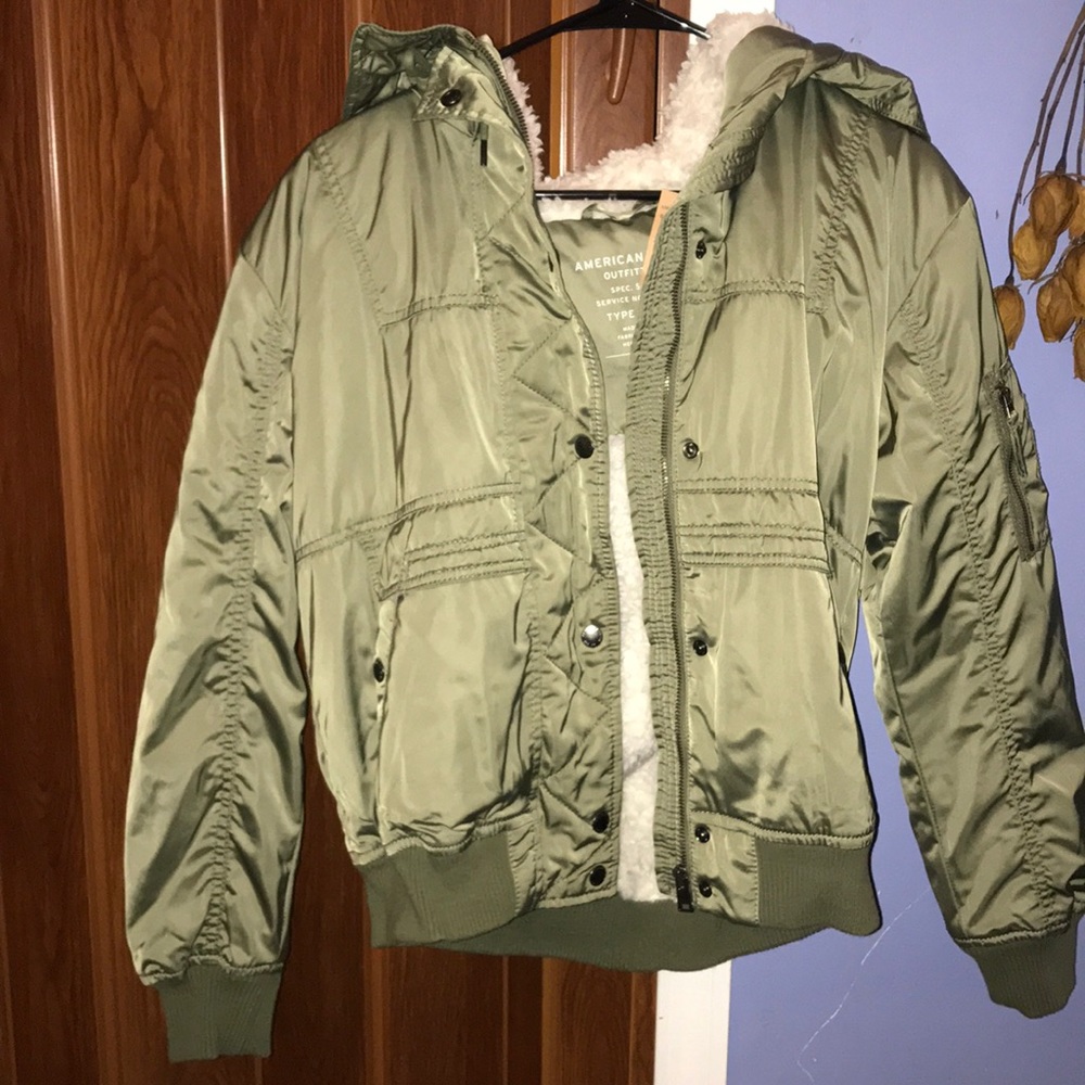 Green American Eagle Jacket
